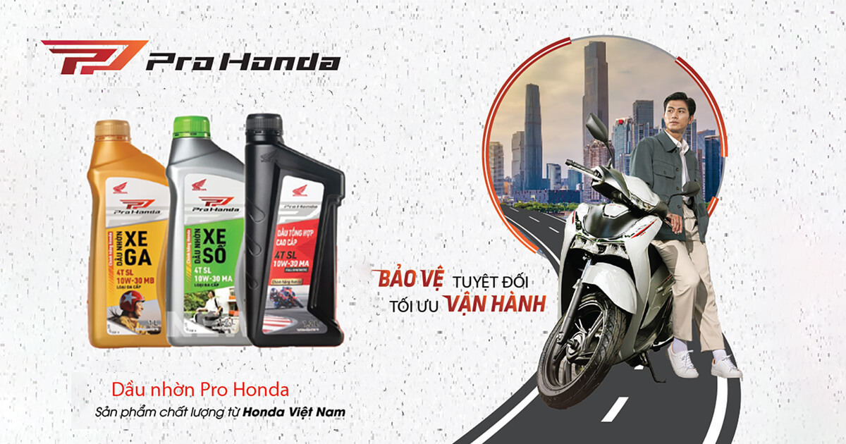 Chọn dầu nhờn prohonda để bảo vệ động cơ xe của bạn