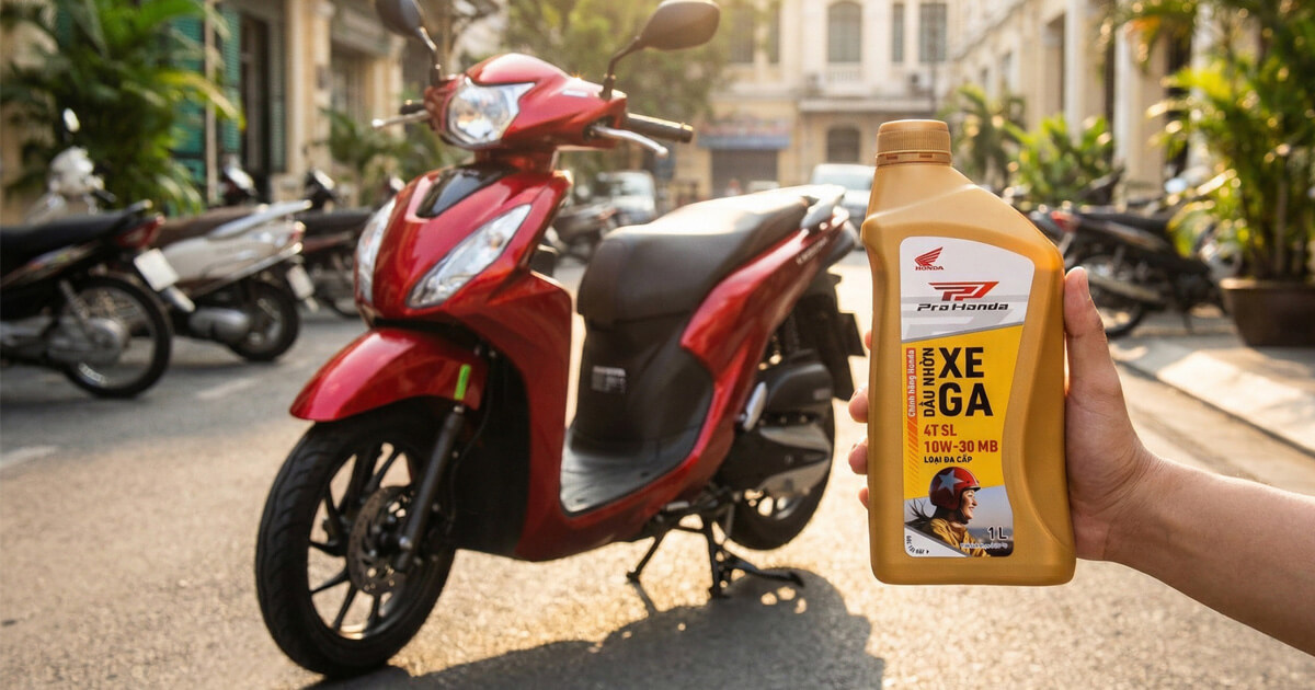 Nên chọn dầu nhờn ProHonda nào cho xe tay ga? Hướng dẫn chi tiết từ A-Z